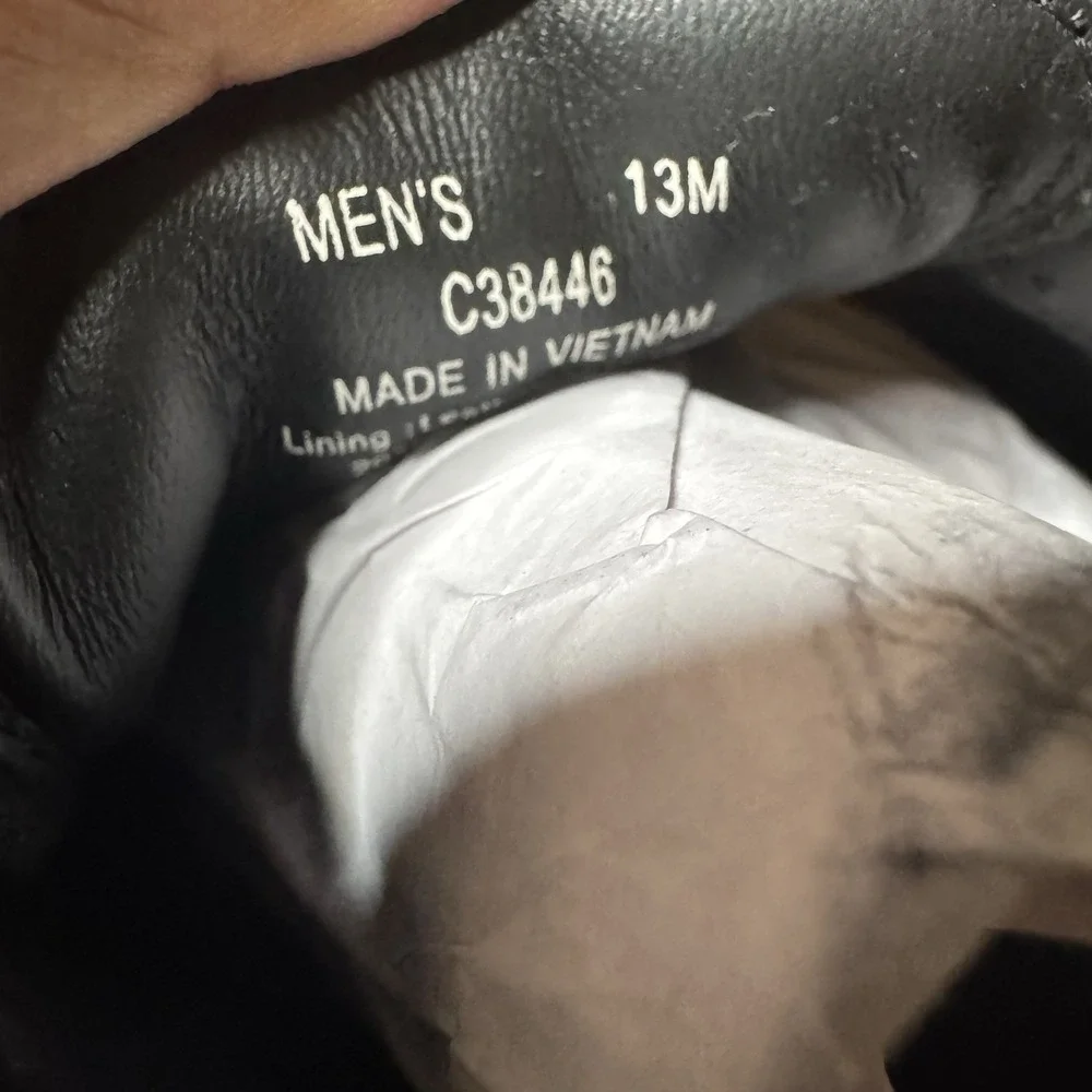 Cole Haan Mens Modern Classics Plain Toe Oxfords Black - Size 13- C38446‎ BLACK